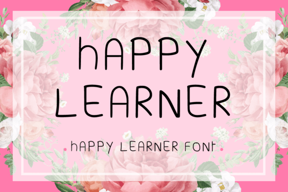 Happy Learner Font Happy Learner Font Poster 1