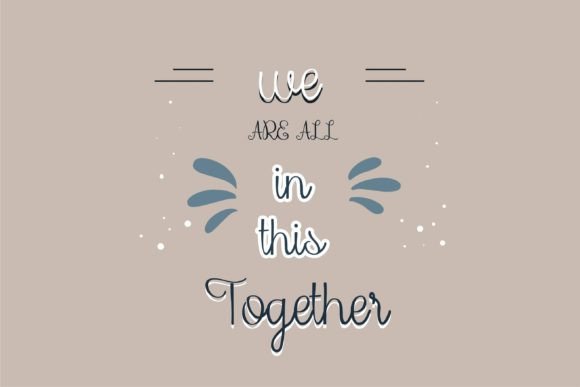 Happy Medium Font Poster 2