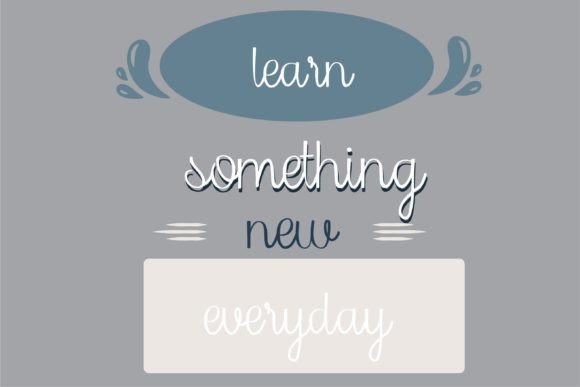 Happy Medium Font Poster 6