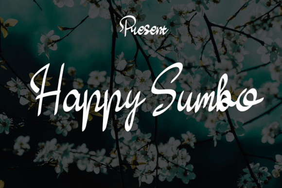 Happy Sumbo Font Happy Sumbo Font Poster 1