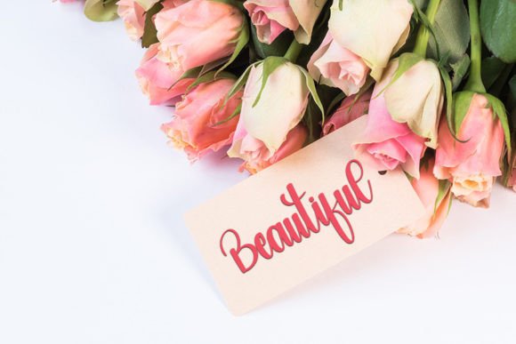 Happy Wedding Font Poster 2