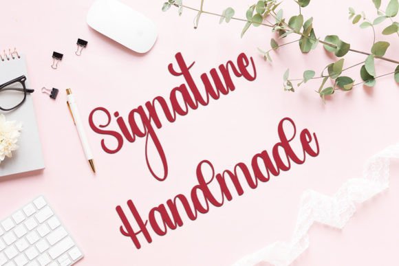 Happy Wedding Font Poster 4