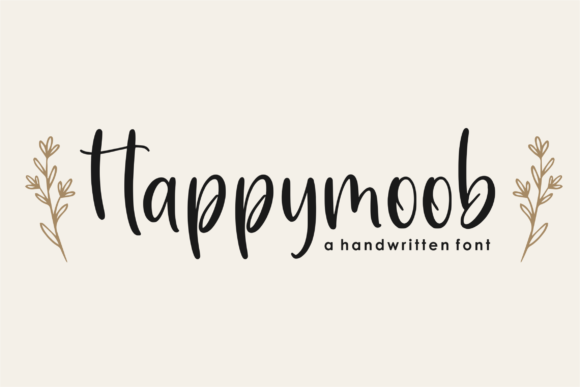 Happymoob Font Poster 1