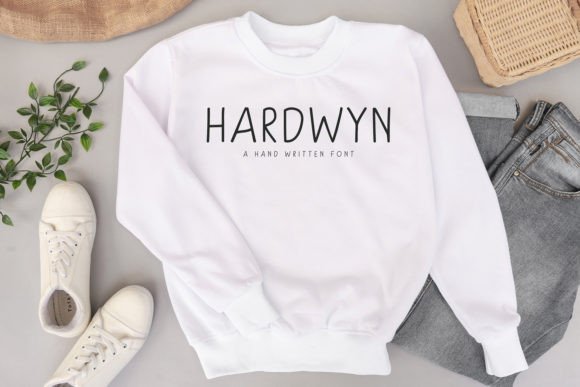 Hardwyn Font Poster 4