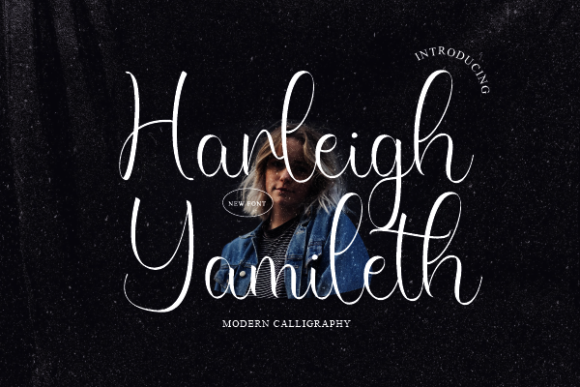 Harleigh Yamileth Font Poster 1