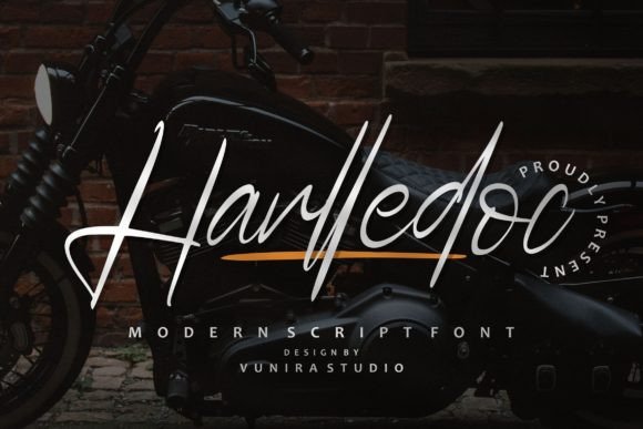 Harlledoc Font Poster 1