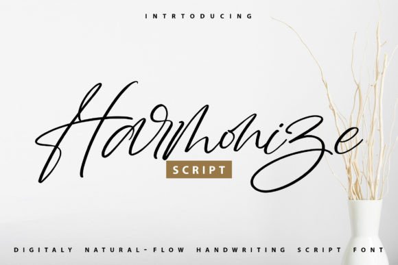 Harmonize Font Poster 1