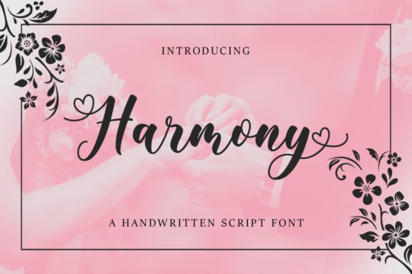 Harmony Font Poster 1
