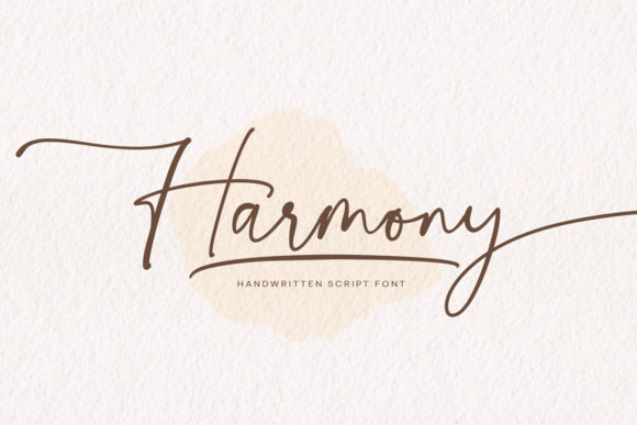 Harmony Font Poster 1