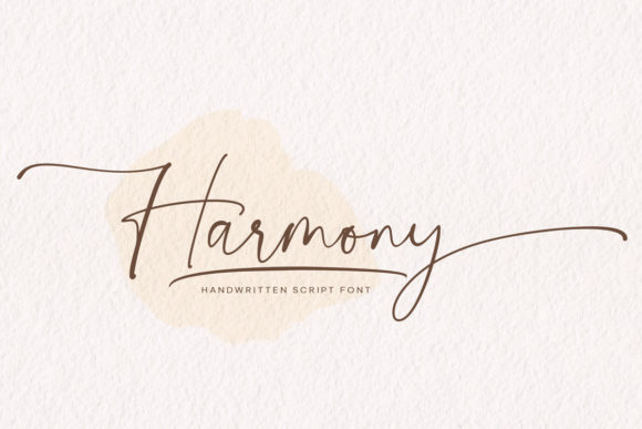 Harmony Font Poster 12