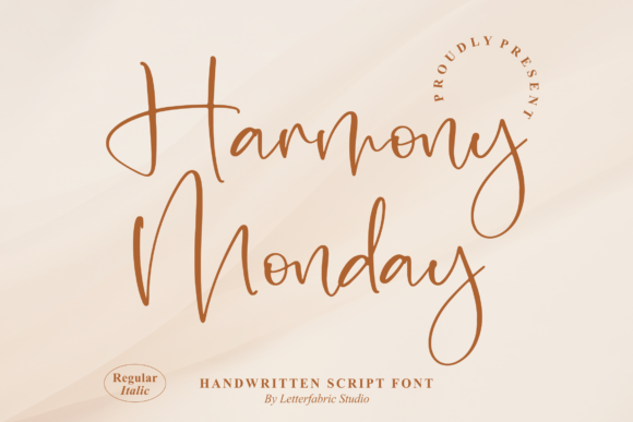 Harmony Monday Font Poster 1