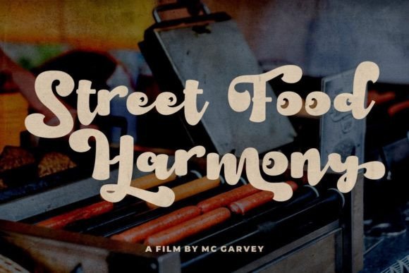 Harmony Vintage Font Poster 5
