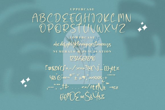 Harvest Amstera Font Poster 12