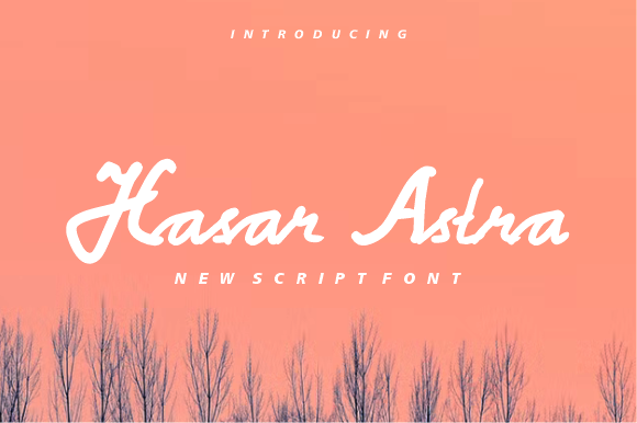 Hasar Astra Font Poster 1