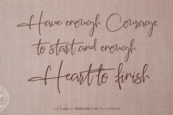Hasibuan Font Poster 12