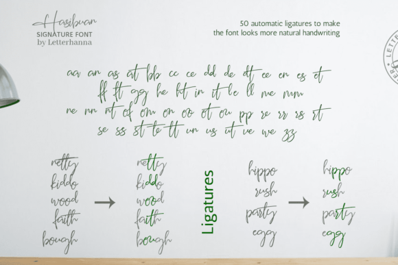 Hasibuan Font Poster 5