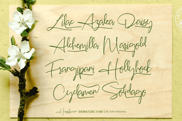 Hasibuan Font Poster 7