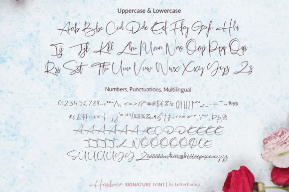 Hasibuan Font Poster 9