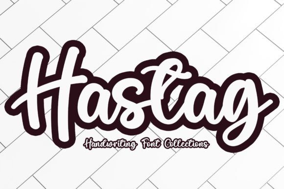 Hastag Font Poster 1