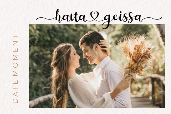 Hatta Geissa Font Poster 3