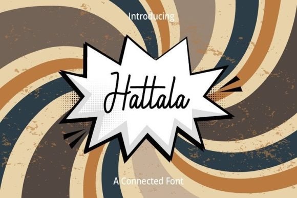 Hattala Font Poster 1