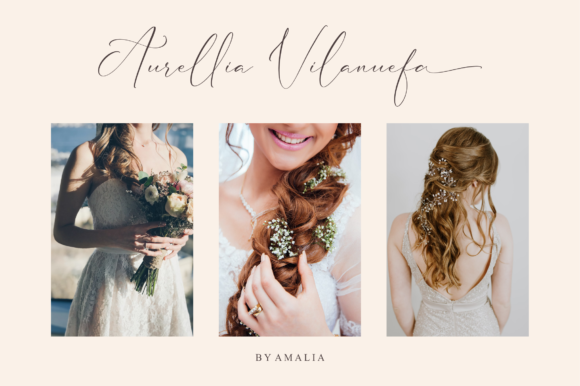 Hatterful Amalia Font Poster 2