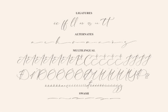 Hatterful Amalia Font Poster 14