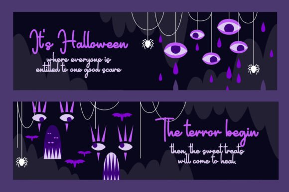 Haunted Font Poster 3