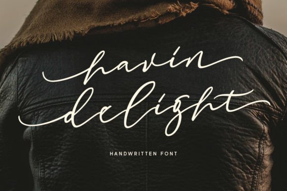 Havin Delight Font Poster 1
