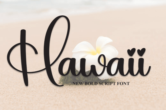 Hawaii Font Poster 1