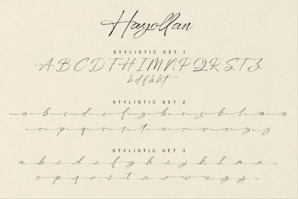 Hayollan Font Poster 7