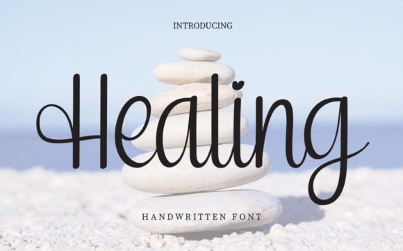 Healing Font Poster 1