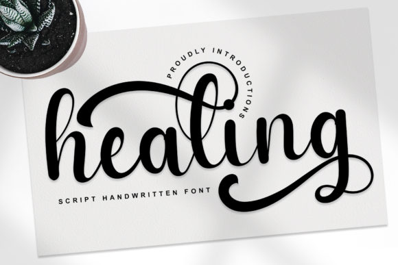 Healing Font Poster 1