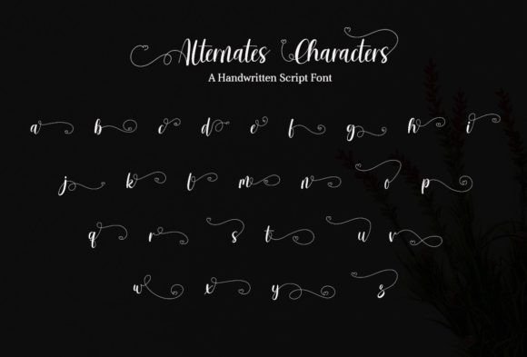 Heart Rainbow Font Poster 3