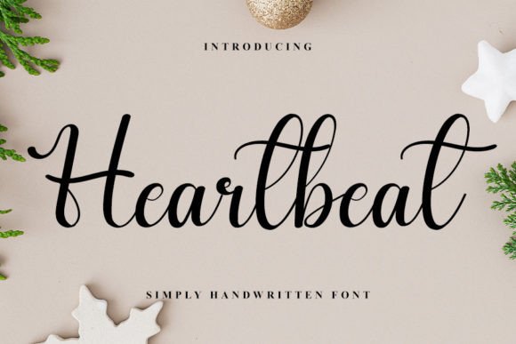 Heartbeat Font