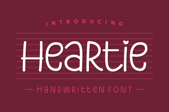 Heartie Font Poster 1