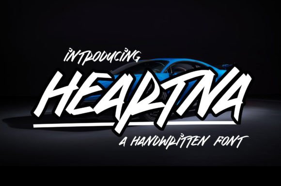 Heartna Font Poster 1