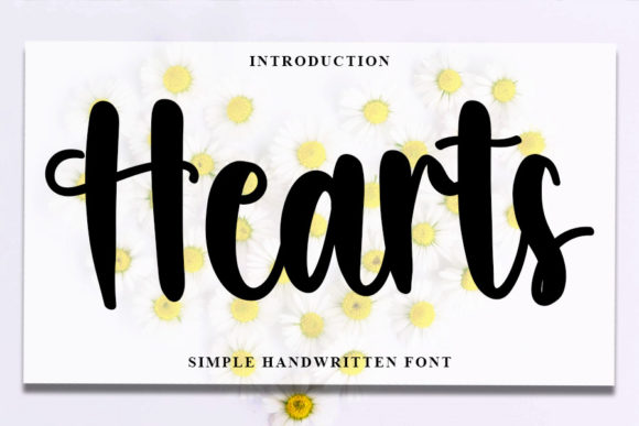 Hearts Font