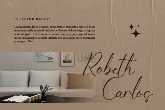Heather Rutherford Font Poster 2