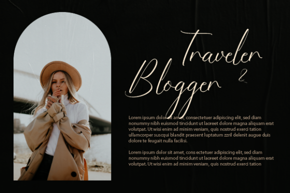 Heather Rutherford Font Poster 5
