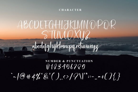 Heatting Font Poster 5