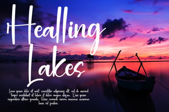 Heatting Font Poster 6