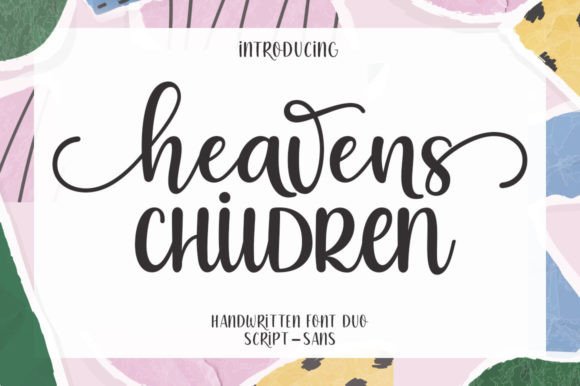 Heavens Children Duo Font
