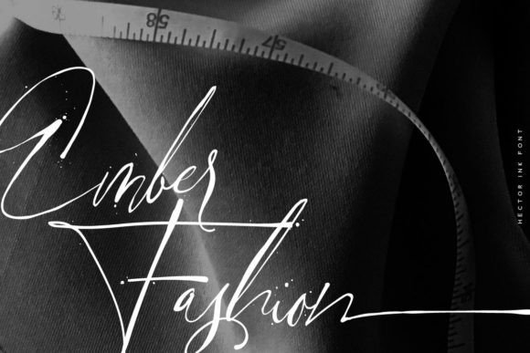 Hector Ink Font Poster 6