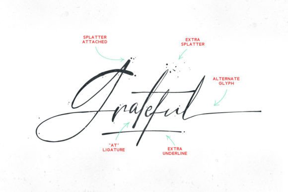 Hector Ink Font Poster 7