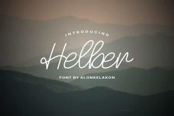 Helber Font Poster 1