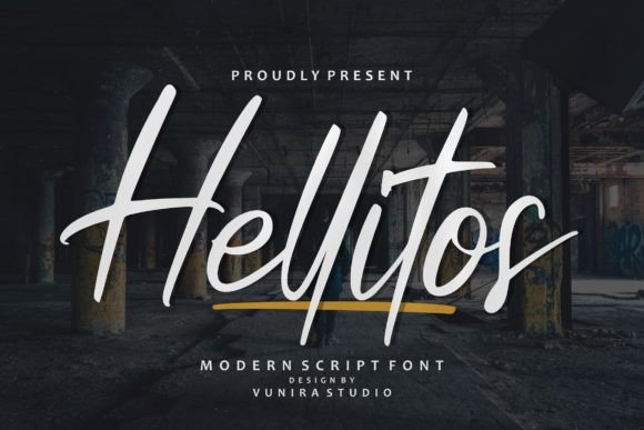 Hellitos Font Poster 1