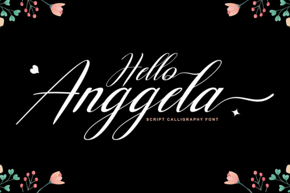 Hello Anggela Font Poster 1