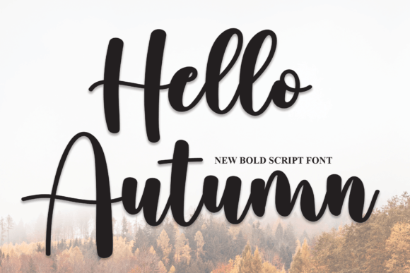 Hello Autumn Font