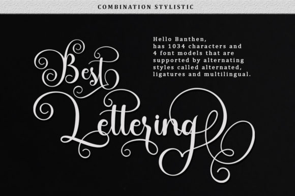 Hello Banthen Font Poster 7